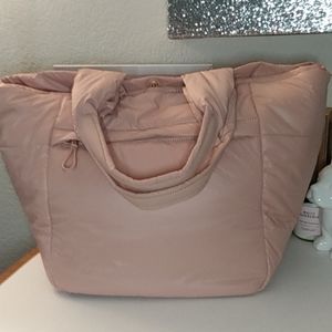CARAA Large Puffer Pink bag